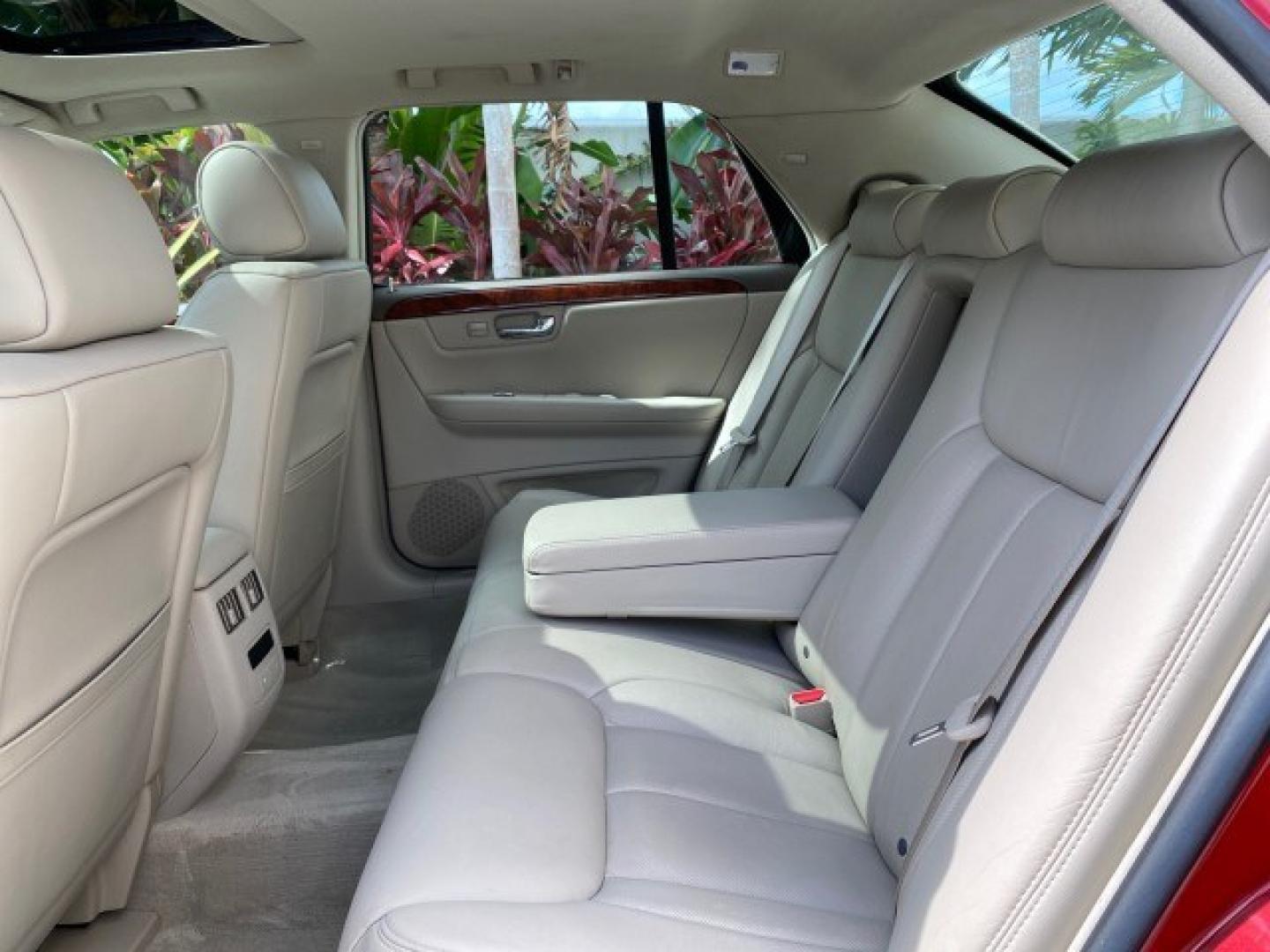 2006 Crimson Pearl /Shale Cadillac DTS w/1SC LOW MILES 49863 SUNROOF PEARL RED (1G6KD57Y26U) with an 4.6L DOHC V8 Northstar Engine engine, Automatic transmission, located at 4701 North Dixie Hwy, Pompano Beach, FL, 33064, (954) 422-2889, 26.240938, -80.123474 - OUR WEBPAGE FLORIDACARS1.COM HAS OVER 100 PHOTOS AND FREE CARFAX LINK 2006 Cadillac DTS Luxury Sedan 4 DR 4.6L V8 F Gasoline 25 MPG Front Wheel Drive Features A/C Seat(s) ABS Brakes Air Conditioning Alloy Wheels AM/FM Stereo Automatic Transmission Auxiliary Audio Input Bluetooth Technology CD Audio- Photo#84