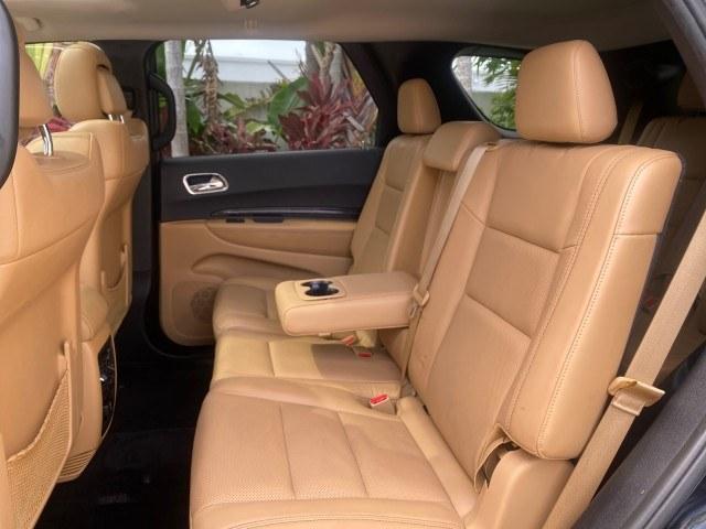 2011 Brilliant Black Crystal Pearl /Black/Tan Dodge Durango Citadel 4WD LOW MILES 60,759 (1D4SD5GTXBC) with an 5.7L V8 VVT Hemi Multi Displacement Engine engine, Automatic transmission, located at 4701 North Dixie Hwy, Pompano Beach, FL, 33064, (954) 422-2889, 26.240938, -80.123474 - OUR WEBPAGE FLORIDACARS1.COM HAS OVER 100 PHOTOS AND FREE CARFAX LINK 2011 Dodge Durango Citadel 4 Door Wagon/Sport Utility 5.7L V8 F OHV 16V Gasoline 20 MPG Rear Wheel Drive Features 20 Inch Plus Wheels 4WD/AWD A/C Seat(s) ABS Brakes Air Conditioning Alloy Wheels AM/FM Stereo Automated Cruise Contr- Photo#14