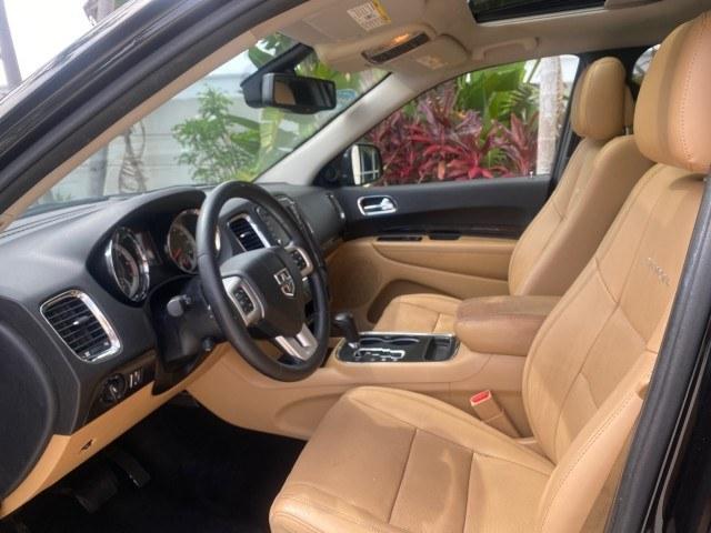 2011 Brilliant Black Crystal Pearl /Black/Tan Dodge Durango Citadel 4WD LOW MILES 60,759 (1D4SD5GTXBC) with an 5.7L V8 VVT Hemi Multi Displacement Engine engine, Automatic transmission, located at 4701 North Dixie Hwy, Pompano Beach, FL, 33064, (954) 422-2889, 26.240938, -80.123474 - OUR WEBPAGE FLORIDACARS1.COM HAS OVER 100 PHOTOS AND FREE CARFAX LINK 2011 Dodge Durango Citadel 4 Door Wagon/Sport Utility 5.7L V8 F OHV 16V Gasoline 20 MPG Rear Wheel Drive Features 20 Inch Plus Wheels 4WD/AWD A/C Seat(s) ABS Brakes Air Conditioning Alloy Wheels AM/FM Stereo Automated Cruise Contr- Photo#43