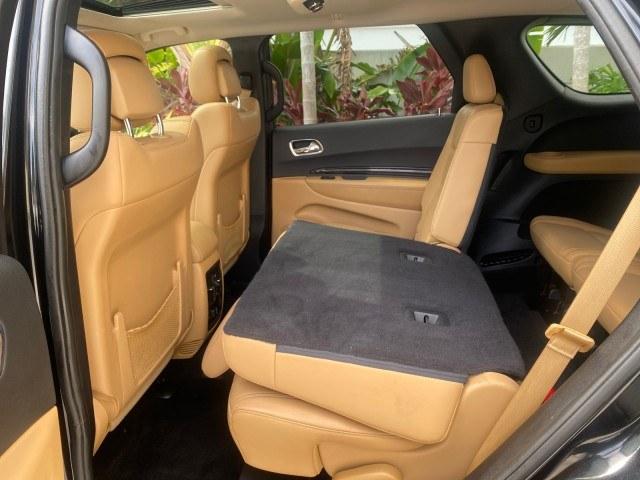 2011 Brilliant Black Crystal Pearl /Black/Tan Dodge Durango Citadel 4WD LOW MILES 60,759 (1D4SD5GTXBC) with an 5.7L V8 VVT Hemi Multi Displacement Engine engine, Automatic transmission, located at 4701 North Dixie Hwy, Pompano Beach, FL, 33064, (954) 422-2889, 26.240938, -80.123474 - OUR WEBPAGE FLORIDACARS1.COM HAS OVER 100 PHOTOS AND FREE CARFAX LINK 2011 Dodge Durango Citadel 4 Door Wagon/Sport Utility 5.7L V8 F OHV 16V Gasoline 20 MPG Rear Wheel Drive Features 20 Inch Plus Wheels 4WD/AWD A/C Seat(s) ABS Brakes Air Conditioning Alloy Wheels AM/FM Stereo Automated Cruise Contr- Photo#87