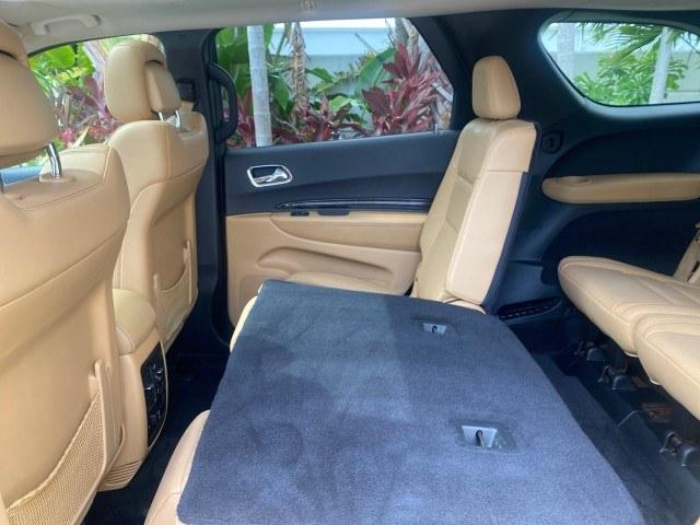 2011 Brilliant Black Crystal Pearl /Black/Tan Dodge Durango Citadel 4WD LOW MILES 60,759 (1D4SD5GTXBC) with an 5.7L V8 VVT Hemi Multi Displacement Engine engine, Automatic transmission, located at 4701 North Dixie Hwy, Pompano Beach, FL, 33064, (954) 422-2889, 26.240938, -80.123474 - OUR WEBPAGE FLORIDACARS1.COM HAS OVER 100 PHOTOS AND FREE CARFAX LINK 2011 Dodge Durango Citadel 4 Door Wagon/Sport Utility 5.7L V8 F OHV 16V Gasoline 20 MPG Rear Wheel Drive Features 20 Inch Plus Wheels 4WD/AWD A/C Seat(s) ABS Brakes Air Conditioning Alloy Wheels AM/FM Stereo Automated Cruise Contr- Photo#88