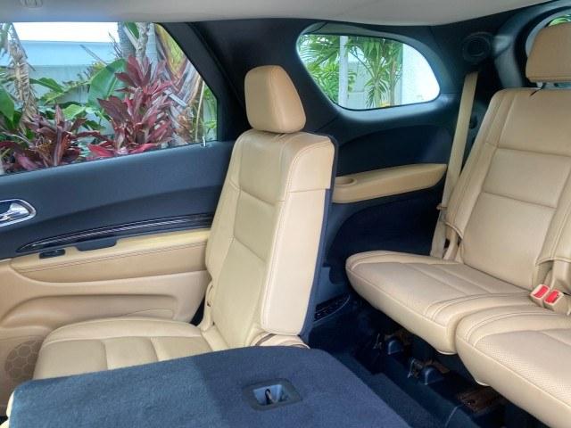 2011 Brilliant Black Crystal Pearl /Black/Tan Dodge Durango Citadel 4WD LOW MILES 60,759 (1D4SD5GTXBC) with an 5.7L V8 VVT Hemi Multi Displacement Engine engine, Automatic transmission, located at 4701 North Dixie Hwy, Pompano Beach, FL, 33064, (954) 422-2889, 26.240938, -80.123474 - OUR WEBPAGE FLORIDACARS1.COM HAS OVER 100 PHOTOS AND FREE CARFAX LINK 2011 Dodge Durango Citadel 4 Door Wagon/Sport Utility 5.7L V8 F OHV 16V Gasoline 20 MPG Rear Wheel Drive Features 20 Inch Plus Wheels 4WD/AWD A/C Seat(s) ABS Brakes Air Conditioning Alloy Wheels AM/FM Stereo Automated Cruise Contr- Photo#89
