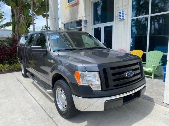 2010 Sterling Grey Metallic /Medium Stone Ford F-150 4 DR CREW XL LOW MILES 34,625 (1FTEW1CW5AF) with an 4.6L 8-Cyl Engine engine, Automatic transmission, located at 4701 North Dixie Hwy, Pompano Beach, FL, 33064, (954) 422-2889, 26.240938, -80.123474 - OUR WEBPAGE FLORIDACARS1.COM HAS OVER 100 PHOTOS AND FREE CARFAX LINK 2010 Ford F-150 XL Crew Pickup 4.6L V8 F SOHC 16V Gasoline 19 MPG Rear Wheel Drive Features ABS Brakes Air Conditioning Alloy Wheels AM/FM Stereo Automatic Transmission Auxiliary Audio Input Bed Liner Cloth Seats CD Audio Cruise C- Photo#1