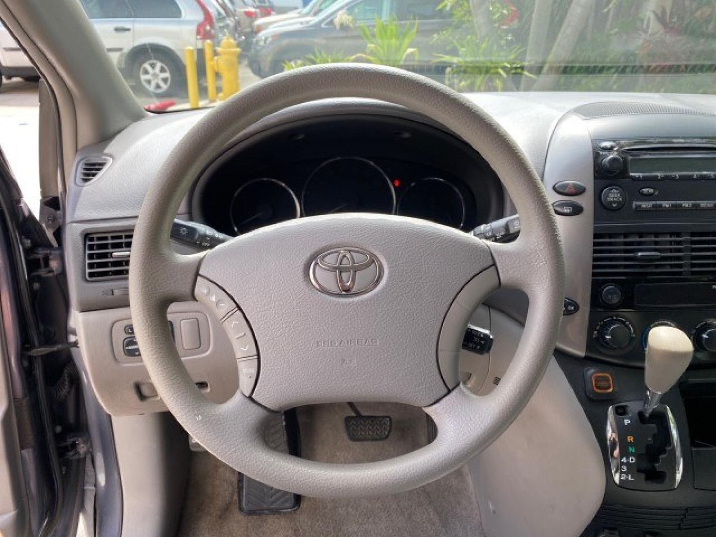 2006 Blue Mirage Metallic /Stone Toyota Sienna CE VAN LOW MILES 57,411 (5TDZA23C06S) with an 3.3L 24-Valve SEFI DOHC VVT-i V6 Engine engine, Automatic transmission, located at 4701 North Dixie Hwy, Pompano Beach, FL, 33064, (954) 422-2889, 26.240938, -80.123474 - OUR WEBPAGE FLORIDACARS1.COM HAS OVER 100 PHOTOS AND FREE CARFAX LINK 2006 Toyota Sienna CE 7 Passenger Van 3.3L V6 Gasoline 26 MPG Front Wheel Drive Features ABS Brakes Air Conditioning Alloy Wheels AM/FM Stereo Automatic Transmission CD Audio Cloth Seats Cruise Control Fold-Away Third Row Power Lo- Photo#48