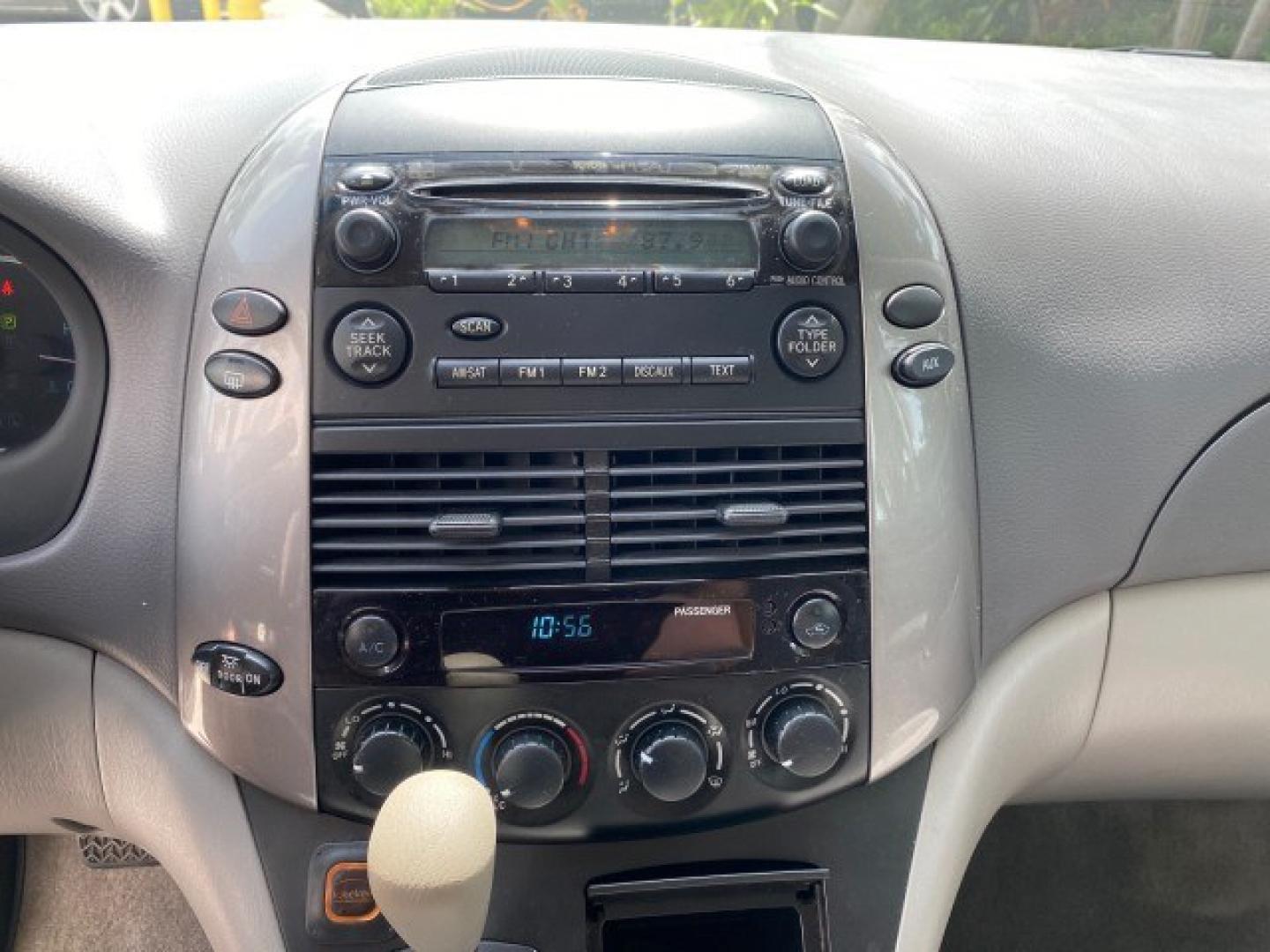 2006 Blue Mirage Metallic /Stone Toyota Sienna CE VAN LOW MILES 57,411 (5TDZA23C06S) with an 3.3L 24-Valve SEFI DOHC VVT-i V6 Engine engine, Automatic transmission, located at 4701 North Dixie Hwy, Pompano Beach, FL, 33064, (954) 422-2889, 26.240938, -80.123474 - OUR WEBPAGE FLORIDACARS1.COM HAS OVER 100 PHOTOS AND FREE CARFAX LINK 2006 Toyota Sienna CE 7 Passenger Van 3.3L V6 Gasoline 26 MPG Front Wheel Drive Features ABS Brakes Air Conditioning Alloy Wheels AM/FM Stereo Automatic Transmission CD Audio Cloth Seats Cruise Control Fold-Away Third Row Power Lo- Photo#56