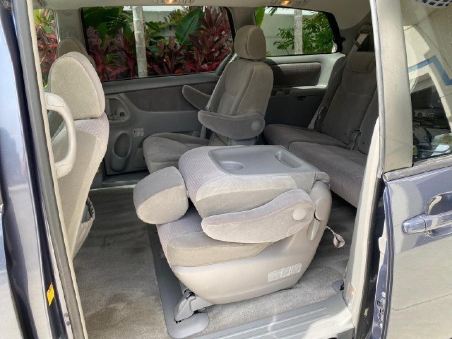 2006 Blue Mirage Metallic /Stone Toyota Sienna CE VAN LOW MILES 57,411 (5TDZA23C06S) with an 3.3L 24-Valve SEFI DOHC VVT-i V6 Engine engine, Automatic transmission, located at 4701 North Dixie Hwy, Pompano Beach, FL, 33064, (954) 422-2889, 26.240938, -80.123474 - OUR WEBPAGE FLORIDACARS1.COM HAS OVER 100 PHOTOS AND FREE CARFAX LINK 2006 Toyota Sienna CE 7 Passenger Van 3.3L V6 Gasoline 26 MPG Front Wheel Drive Features ABS Brakes Air Conditioning Alloy Wheels AM/FM Stereo Automatic Transmission CD Audio Cloth Seats Cruise Control Fold-Away Third Row Power Lo- Photo#81