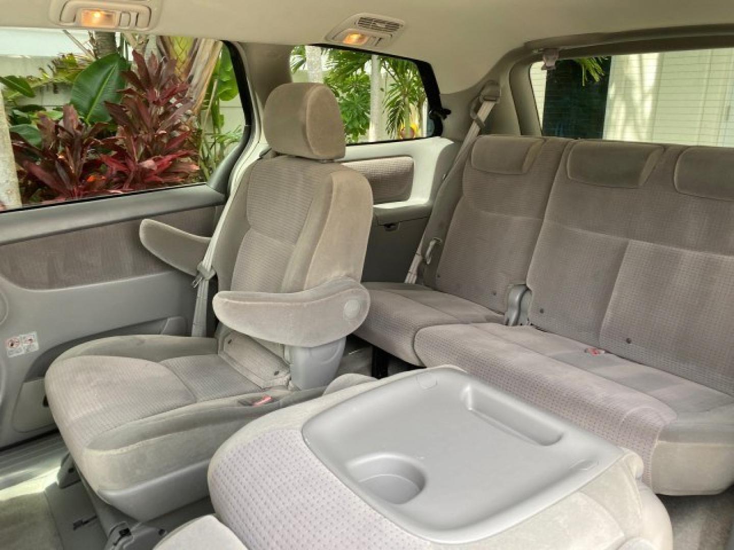 2006 Blue Mirage Metallic /Stone Toyota Sienna CE VAN LOW MILES 57,411 (5TDZA23C06S) with an 3.3L 24-Valve SEFI DOHC VVT-i V6 Engine engine, Automatic transmission, located at 4701 North Dixie Hwy, Pompano Beach, FL, 33064, (954) 422-2889, 26.240938, -80.123474 - OUR WEBPAGE FLORIDACARS1.COM HAS OVER 100 PHOTOS AND FREE CARFAX LINK 2006 Toyota Sienna CE 7 Passenger Van 3.3L V6 Gasoline 26 MPG Front Wheel Drive Features ABS Brakes Air Conditioning Alloy Wheels AM/FM Stereo Automatic Transmission CD Audio Cloth Seats Cruise Control Fold-Away Third Row Power Lo- Photo#83