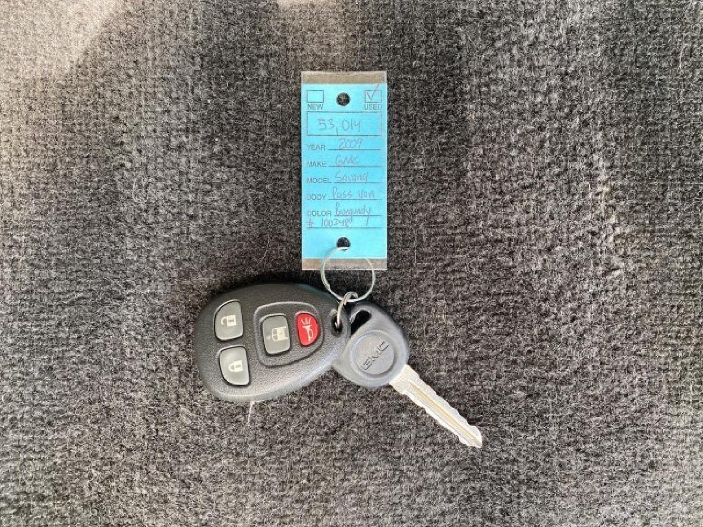2009 Sport Red Metallic /Medium Pewter GMC Savana Passenger LOW MILES 53,014 1 OWNER 8 Passenger (1GKFG154891) with an 5.3L Vortec 1000 V8 SFI Engine engine, Automatic transmission, located at 4701 North Dixie Hwy, Pompano Beach, FL, 33064, (954) 422-2889, 26.240938, -80.123474 - OUR WEBPAGE FLORIDACARS1.COM HAS OVER 100 PHOTOS AND FREE CARFAX LINK 2009 GMC Savana LS 1500 1 OWNER 8 PASSENGER Van 5.3L V8 F OHV 16V Flex Fuel 16 MPG Rear Wheel Drive Features ABS Brakes Air Conditioning AM/FM Stereo Automatic Transmission CD Audio Cloth Seats Cruise Control Overhead Airbags Powe- Photo#23