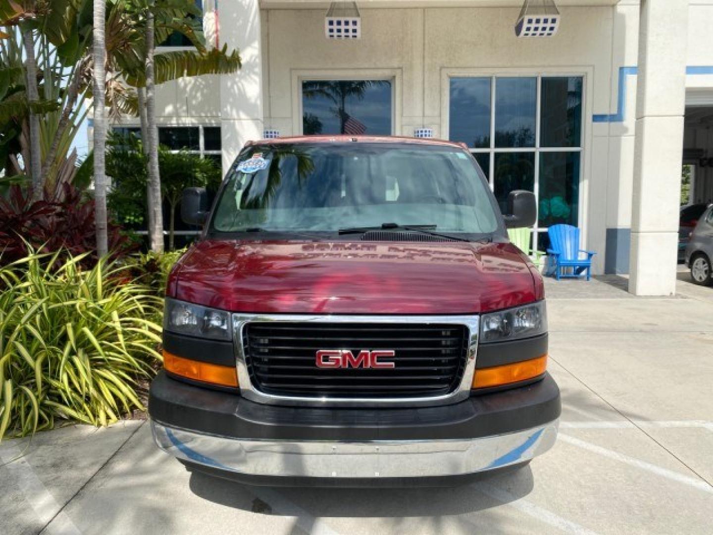 2009 Sport Red Metallic /Medium Pewter GMC Savana Passenger LOW MILES 53,014 1 OWNER 8 Passenger (1GKFG154891) with an 5.3L Vortec 1000 V8 SFI Engine engine, Automatic transmission, located at 4701 North Dixie Hwy, Pompano Beach, FL, 33064, (954) 422-2889, 26.240938, -80.123474 - OUR WEBPAGE FLORIDACARS1.COM HAS OVER 100 PHOTOS AND FREE CARFAX LINK 2009 GMC Savana LS 1500 1 OWNER 8 PASSENGER Van 5.3L V8 F OHV 16V Flex Fuel 16 MPG Rear Wheel Drive Features ABS Brakes Air Conditioning AM/FM Stereo Automatic Transmission CD Audio Cloth Seats Cruise Control Overhead Airbags Powe- Photo#26