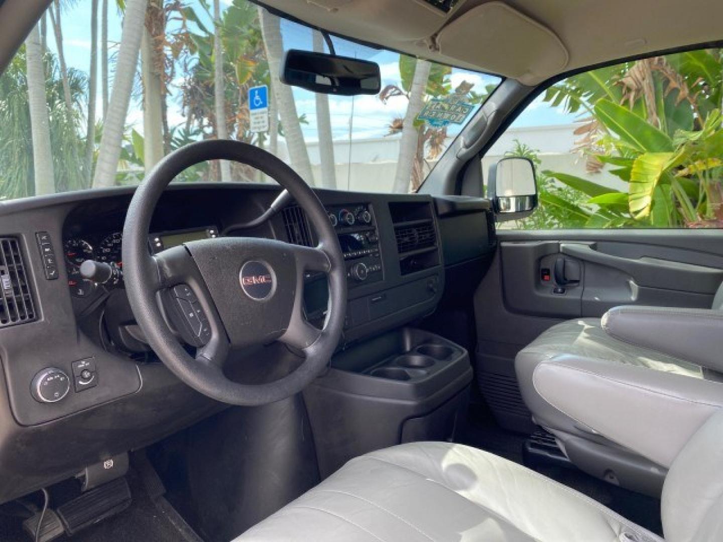 2009 Sport Red Metallic /Medium Pewter GMC Savana Passenger LOW MILES 53,014 1 OWNER 8 Passenger (1GKFG154891) with an 5.3L Vortec 1000 V8 SFI Engine engine, Automatic transmission, located at 4701 North Dixie Hwy, Pompano Beach, FL, 33064, (954) 422-2889, 26.240938, -80.123474 - OUR WEBPAGE FLORIDACARS1.COM HAS OVER 100 PHOTOS AND FREE CARFAX LINK 2009 GMC Savana LS 1500 1 OWNER 8 PASSENGER Van 5.3L V8 F OHV 16V Flex Fuel 16 MPG Rear Wheel Drive Features ABS Brakes Air Conditioning AM/FM Stereo Automatic Transmission CD Audio Cloth Seats Cruise Control Overhead Airbags Powe- Photo#46