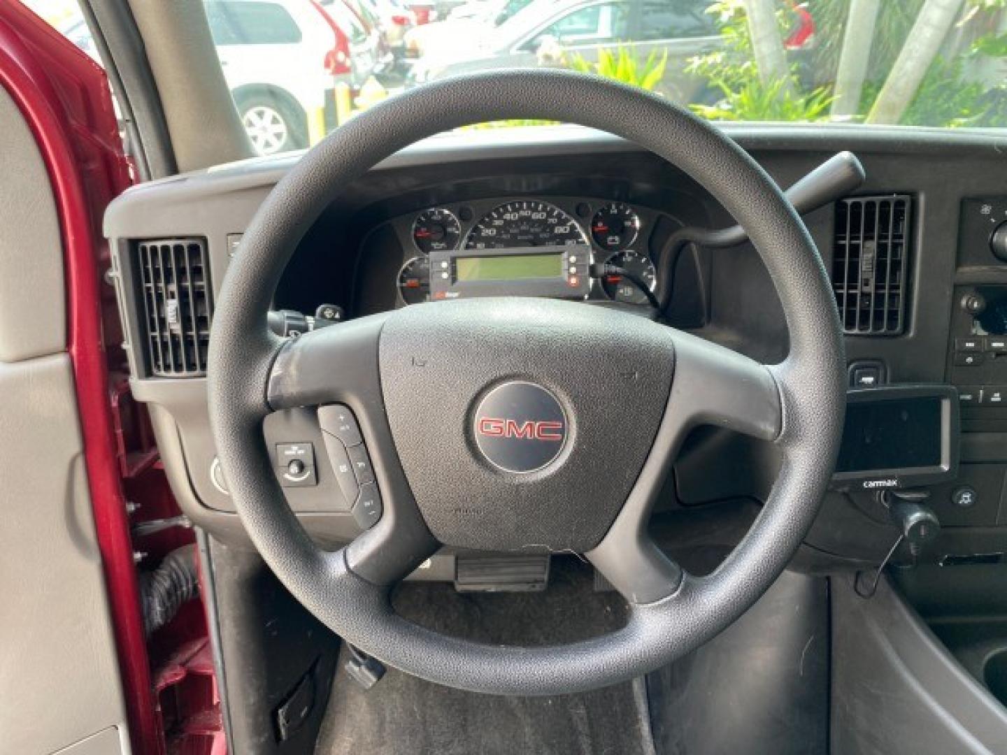 2009 Sport Red Metallic /Medium Pewter GMC Savana Passenger LOW MILES 53,014 1 OWNER 8 Passenger (1GKFG154891) with an 5.3L Vortec 1000 V8 SFI Engine engine, Automatic transmission, located at 4701 North Dixie Hwy, Pompano Beach, FL, 33064, (954) 422-2889, 26.240938, -80.123474 - OUR WEBPAGE FLORIDACARS1.COM HAS OVER 100 PHOTOS AND FREE CARFAX LINK 2009 GMC Savana LS 1500 1 OWNER 8 PASSENGER Van 5.3L V8 F OHV 16V Flex Fuel 16 MPG Rear Wheel Drive Features ABS Brakes Air Conditioning AM/FM Stereo Automatic Transmission CD Audio Cloth Seats Cruise Control Overhead Airbags Powe- Photo#47