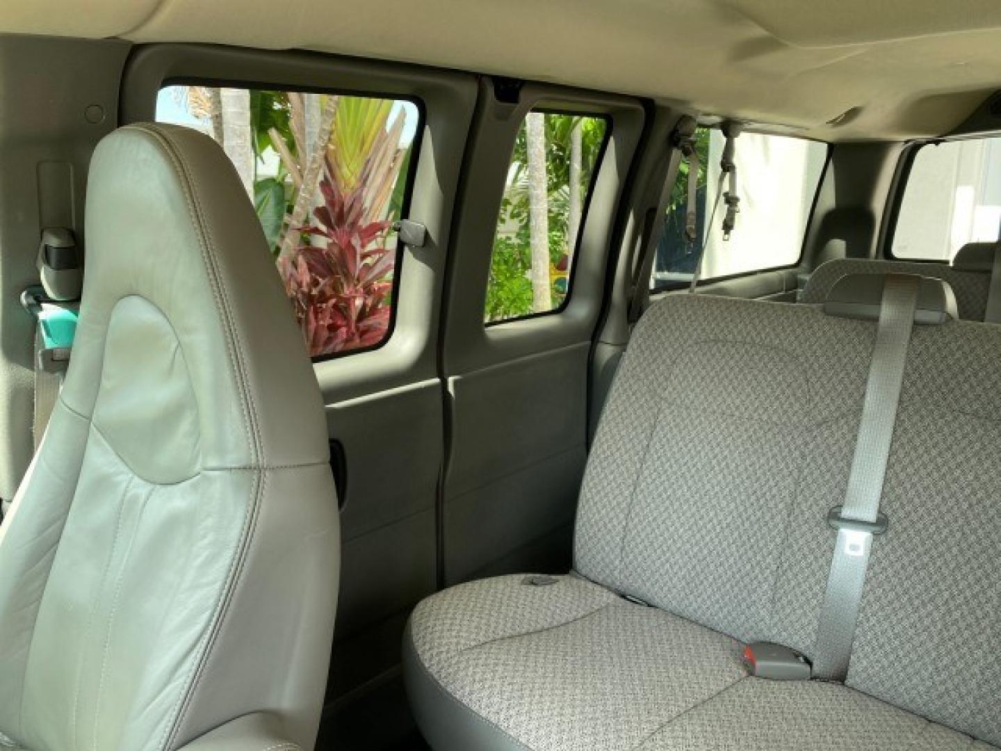 2009 Sport Red Metallic /Medium Pewter GMC Savana Passenger LOW MILES 53,014 1 OWNER 8 Passenger (1GKFG154891) with an 5.3L Vortec 1000 V8 SFI Engine engine, Automatic transmission, located at 4701 North Dixie Hwy, Pompano Beach, FL, 33064, (954) 422-2889, 26.240938, -80.123474 - OUR WEBPAGE FLORIDACARS1.COM HAS OVER 100 PHOTOS AND FREE CARFAX LINK 2009 GMC Savana LS 1500 1 OWNER 8 PASSENGER Van 5.3L V8 F OHV 16V Flex Fuel 16 MPG Rear Wheel Drive Features ABS Brakes Air Conditioning AM/FM Stereo Automatic Transmission CD Audio Cloth Seats Cruise Control Overhead Airbags Powe- Photo#67