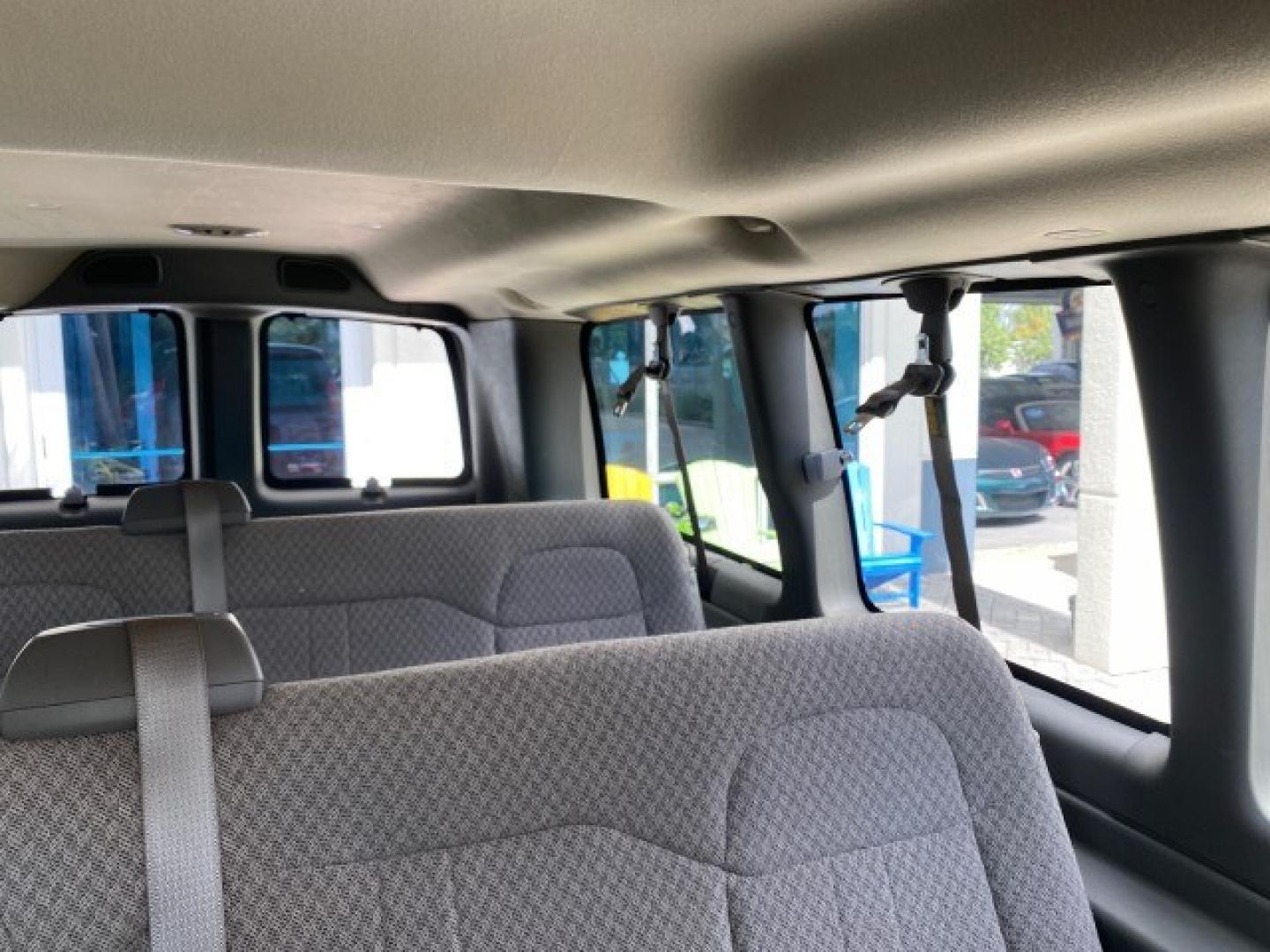 2009 Sport Red Metallic /Medium Pewter GMC Savana Passenger LOW MILES 53,014 1 OWNER 8 Passenger (1GKFG154891) with an 5.3L Vortec 1000 V8 SFI Engine engine, Automatic transmission, located at 4701 North Dixie Hwy, Pompano Beach, FL, 33064, (954) 422-2889, 26.240938, -80.123474 - OUR WEBPAGE FLORIDACARS1.COM HAS OVER 100 PHOTOS AND FREE CARFAX LINK 2009 GMC Savana LS 1500 1 OWNER 8 PASSENGER Van 5.3L V8 F OHV 16V Flex Fuel 16 MPG Rear Wheel Drive Features ABS Brakes Air Conditioning AM/FM Stereo Automatic Transmission CD Audio Cloth Seats Cruise Control Overhead Airbags Powe- Photo#73