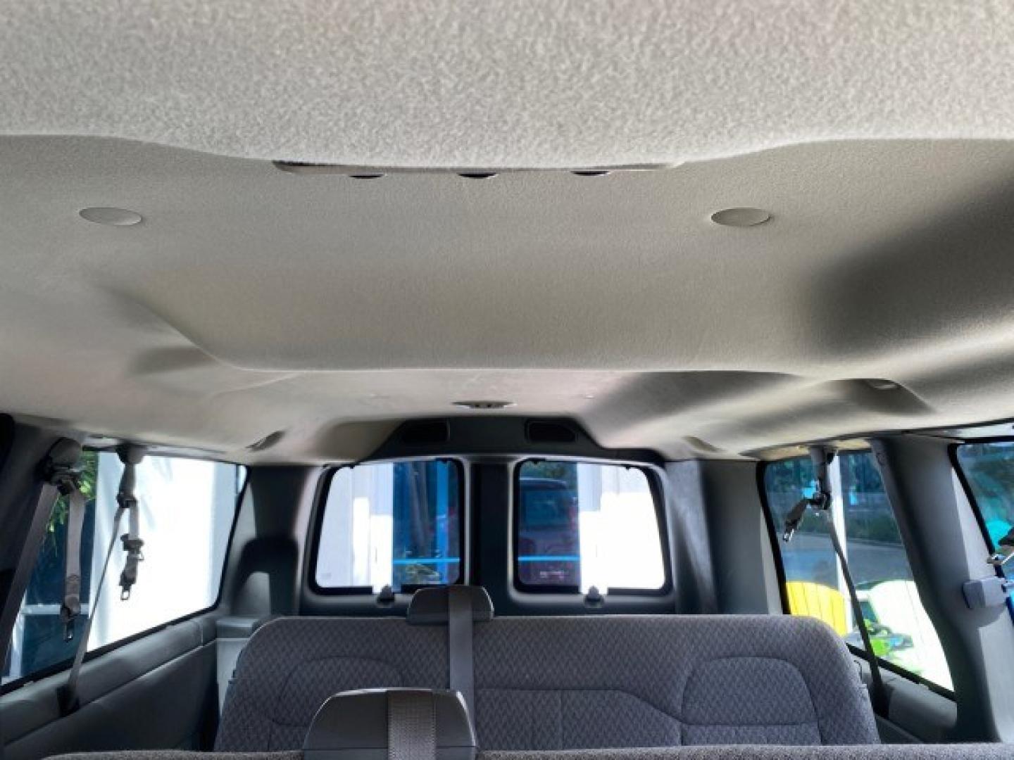 2009 Sport Red Metallic /Medium Pewter GMC Savana Passenger LOW MILES 53,014 1 OWNER 8 Passenger (1GKFG154891) with an 5.3L Vortec 1000 V8 SFI Engine engine, Automatic transmission, located at 4701 North Dixie Hwy, Pompano Beach, FL, 33064, (954) 422-2889, 26.240938, -80.123474 - OUR WEBPAGE FLORIDACARS1.COM HAS OVER 100 PHOTOS AND FREE CARFAX LINK 2009 GMC Savana LS 1500 1 OWNER 8 PASSENGER Van 5.3L V8 F OHV 16V Flex Fuel 16 MPG Rear Wheel Drive Features ABS Brakes Air Conditioning AM/FM Stereo Automatic Transmission CD Audio Cloth Seats Cruise Control Overhead Airbags Powe- Photo#74