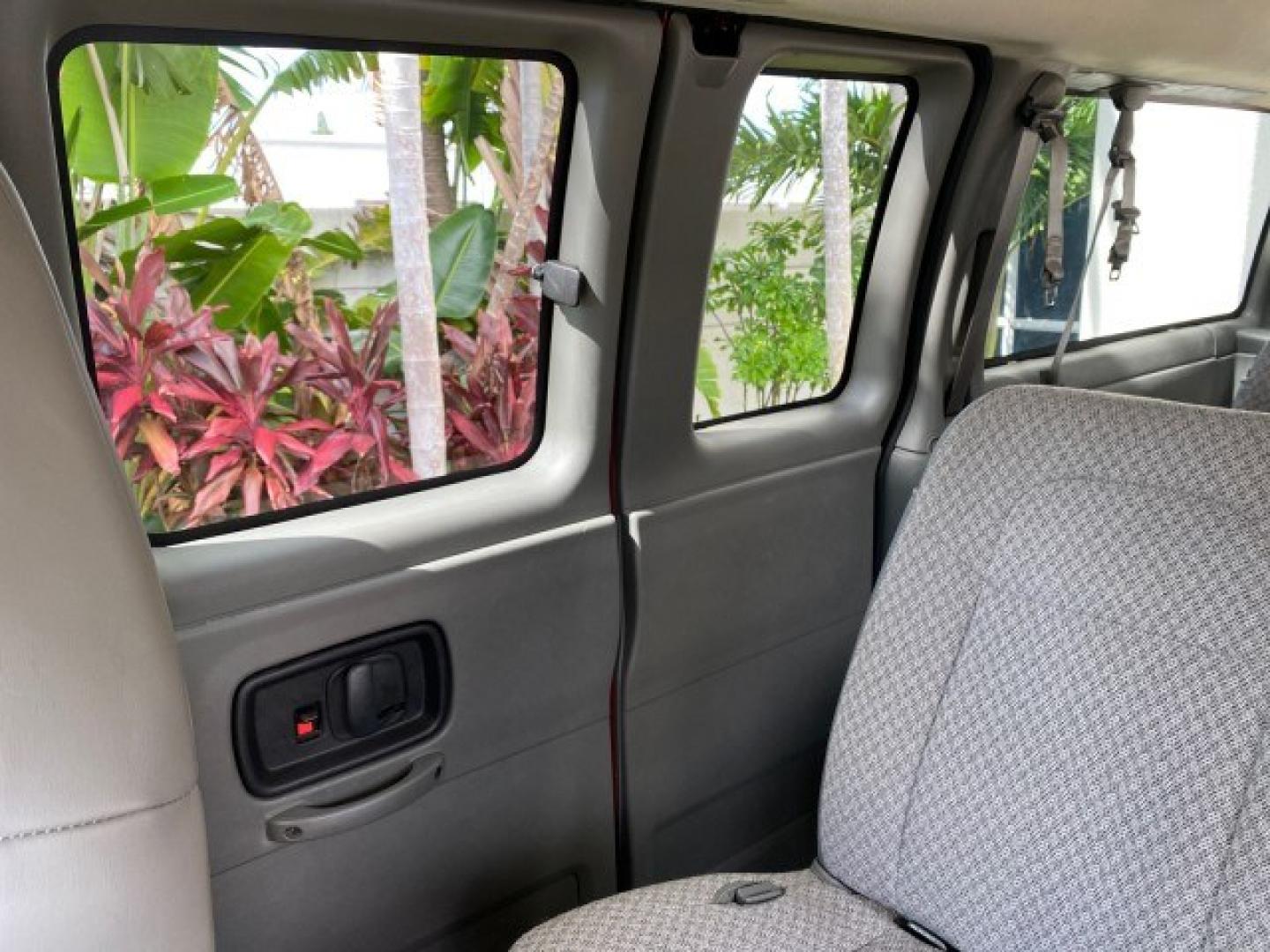 2009 Sport Red Metallic /Medium Pewter GMC Savana Passenger LOW MILES 53,014 1 OWNER 8 Passenger (1GKFG154891) with an 5.3L Vortec 1000 V8 SFI Engine engine, Automatic transmission, located at 4701 North Dixie Hwy, Pompano Beach, FL, 33064, (954) 422-2889, 26.240938, -80.123474 - OUR WEBPAGE FLORIDACARS1.COM HAS OVER 100 PHOTOS AND FREE CARFAX LINK 2009 GMC Savana LS 1500 1 OWNER 8 PASSENGER Van 5.3L V8 F OHV 16V Flex Fuel 16 MPG Rear Wheel Drive Features ABS Brakes Air Conditioning AM/FM Stereo Automatic Transmission CD Audio Cloth Seats Cruise Control Overhead Airbags Powe- Photo#75