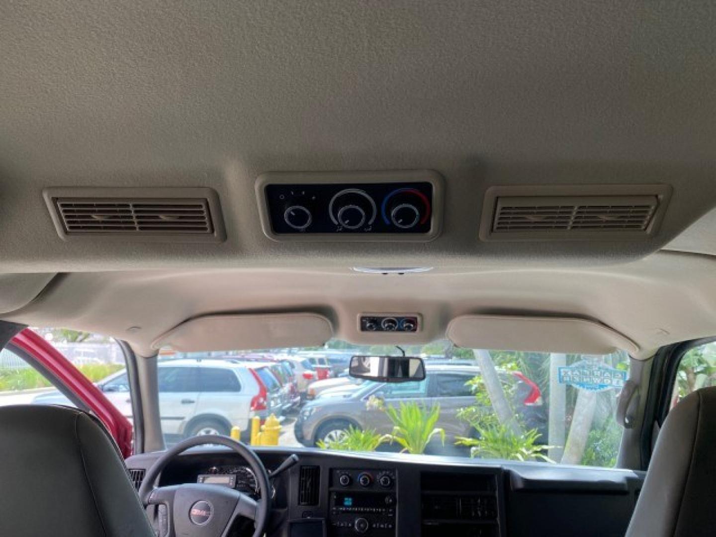 2009 Sport Red Metallic /Medium Pewter GMC Savana Passenger LOW MILES 53,014 1 OWNER 8 Passenger (1GKFG154891) with an 5.3L Vortec 1000 V8 SFI Engine engine, Automatic transmission, located at 4701 North Dixie Hwy, Pompano Beach, FL, 33064, (954) 422-2889, 26.240938, -80.123474 - OUR WEBPAGE FLORIDACARS1.COM HAS OVER 100 PHOTOS AND FREE CARFAX LINK 2009 GMC Savana LS 1500 1 OWNER 8 PASSENGER Van 5.3L V8 F OHV 16V Flex Fuel 16 MPG Rear Wheel Drive Features ABS Brakes Air Conditioning AM/FM Stereo Automatic Transmission CD Audio Cloth Seats Cruise Control Overhead Airbags Powe- Photo#89