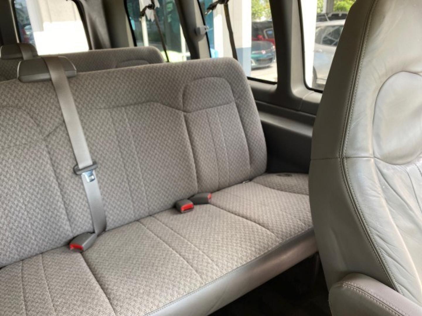 2009 Sport Red Metallic /Medium Pewter GMC Savana Passenger LOW MILES 53,014 1 OWNER 8 Passenger (1GKFG154891) with an 5.3L Vortec 1000 V8 SFI Engine engine, Automatic transmission, located at 4701 North Dixie Hwy, Pompano Beach, FL, 33064, (954) 422-2889, 26.240938, -80.123474 - OUR WEBPAGE FLORIDACARS1.COM HAS OVER 100 PHOTOS AND FREE CARFAX LINK 2009 GMC Savana LS 1500 1 OWNER 8 PASSENGER Van 5.3L V8 F OHV 16V Flex Fuel 16 MPG Rear Wheel Drive Features ABS Brakes Air Conditioning AM/FM Stereo Automatic Transmission CD Audio Cloth Seats Cruise Control Overhead Airbags Powe- Photo#93