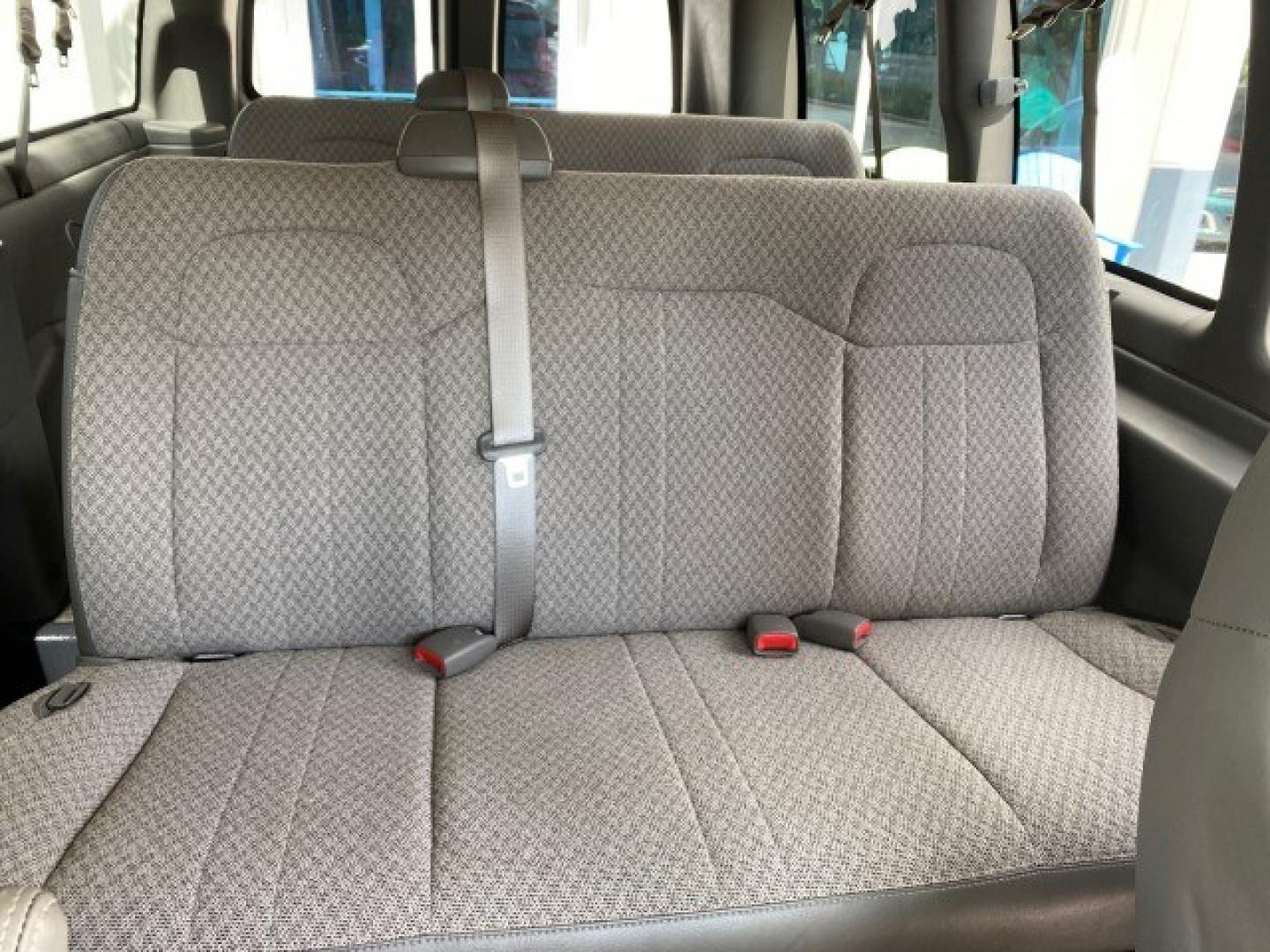 2009 Sport Red Metallic /Medium Pewter GMC Savana Passenger LOW MILES 53,014 1 OWNER 8 Passenger (1GKFG154891) with an 5.3L Vortec 1000 V8 SFI Engine engine, Automatic transmission, located at 4701 North Dixie Hwy, Pompano Beach, FL, 33064, (954) 422-2889, 26.240938, -80.123474 - OUR WEBPAGE FLORIDACARS1.COM HAS OVER 100 PHOTOS AND FREE CARFAX LINK 2009 GMC Savana LS 1500 1 OWNER 8 PASSENGER Van 5.3L V8 F OHV 16V Flex Fuel 16 MPG Rear Wheel Drive Features ABS Brakes Air Conditioning AM/FM Stereo Automatic Transmission CD Audio Cloth Seats Cruise Control Overhead Airbags Powe- Photo#94