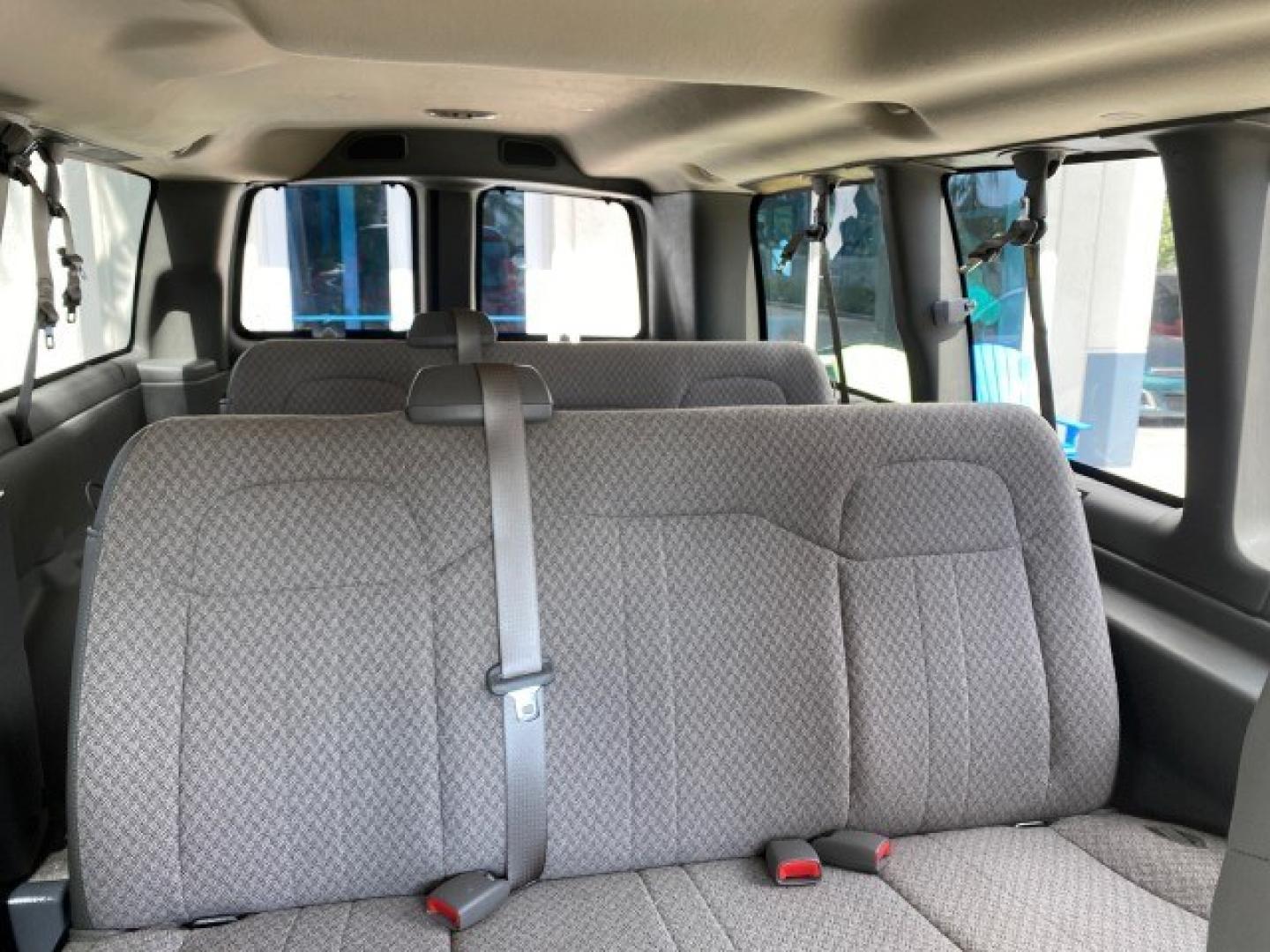 2009 Sport Red Metallic /Medium Pewter GMC Savana Passenger LOW MILES 53,014 1 OWNER 8 Passenger (1GKFG154891) with an 5.3L Vortec 1000 V8 SFI Engine engine, Automatic transmission, located at 4701 North Dixie Hwy, Pompano Beach, FL, 33064, (954) 422-2889, 26.240938, -80.123474 - OUR WEBPAGE FLORIDACARS1.COM HAS OVER 100 PHOTOS AND FREE CARFAX LINK 2009 GMC Savana LS 1500 1 OWNER 8 PASSENGER Van 5.3L V8 F OHV 16V Flex Fuel 16 MPG Rear Wheel Drive Features ABS Brakes Air Conditioning AM/FM Stereo Automatic Transmission CD Audio Cloth Seats Cruise Control Overhead Airbags Powe- Photo#95