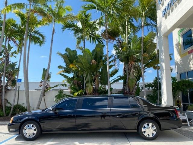 2002 Sable Black /Black Cadillac Deville LIMO LOW MILES 37,218 (1GEEH90Y02U) with an 4.6L SFI DOHC V8 275hp Northstar Engine engine, Automatic transmission, located at 4701 North Dixie Hwy, Pompano Beach, FL, 33064, (954) 422-2889, 26.240938, -80.123474 - OUR WEBPAGE FLORIDACARS1.COM HAS OVER 100 PHOTOS AND FREE CARFAX LINK 2002 Cadillac Professional Chassis Limo Incomplete Passenger 4.6L V8 F DOHC 32V Gasoline 27 MPG Front Wheel Drive Features ABS Brakes Air Conditioning Alloy Wheels AM/FM Stereo Automatic Transmission Bluetooth Technology CD Audio- Photo#4