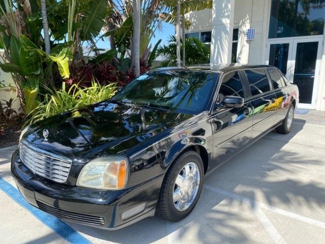 2002 Sable Black /Black Cadillac Deville LIMO LOW MILES 37,218 (1GEEH90Y02U) with an 4.6L SFI DOHC V8 275hp Northstar Engine engine, Automatic transmission, located at 4701 North Dixie Hwy, Pompano Beach, FL, 33064, (954) 422-2889, 26.240938, -80.123474 - OUR WEBPAGE FLORIDACARS1.COM HAS OVER 100 PHOTOS AND FREE CARFAX LINK 2002 Cadillac Professional Chassis Limo Incomplete Passenger 4.6L V8 F DOHC 32V Gasoline 27 MPG Front Wheel Drive Features ABS Brakes Air Conditioning Alloy Wheels AM/FM Stereo Automatic Transmission Bluetooth Technology CD Audio- Photo#29