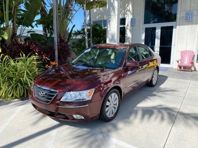 2010 Dark Cherry Red /Camel Hyundai Sonata Limited LOW MILES 27,381 1 OWNER (5NPEU4AF7AH) with an 3.3L DOHC V6 Engine engine, Automatic transmission, located at 4701 North Dixie Hwy, Pompano Beach, FL, 33064, (954) 422-2889, 26.240938, -80.123474 - OUR WEBPAGE FLORIDACARS1.COM HAS OVER 100 PHOTOS AND FREE CARFAX LINK 2010 Hyundai Sonata Limited V6 1 OWNER Sedan 4 DR 3.3L V6 F DOHC 24V Gasoline 29 MPG Front Wheel Drive Features ABS Brakes Air Conditioning Alloy Wheels AM/FM Stereo Automatic Transmission Auxiliary Audio Input CD Audio Cruise Con- Photo#28
