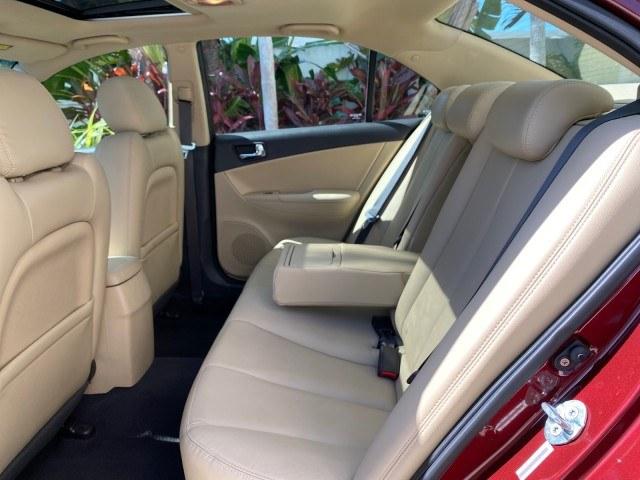 2010 Dark Cherry Red /Camel Hyundai Sonata Limited LOW MILES 27,381 1 OWNER (5NPEU4AF7AH) with an 3.3L DOHC V6 Engine engine, Automatic transmission, located at 4701 North Dixie Hwy, Pompano Beach, FL, 33064, (954) 422-2889, 26.240938, -80.123474 - OUR WEBPAGE FLORIDACARS1.COM HAS OVER 100 PHOTOS AND FREE CARFAX LINK 2010 Hyundai Sonata Limited V6 1 OWNER Sedan 4 DR 3.3L V6 F DOHC 24V Gasoline 29 MPG Front Wheel Drive Features ABS Brakes Air Conditioning Alloy Wheels AM/FM Stereo Automatic Transmission Auxiliary Audio Input CD Audio Cruise Con- Photo#83