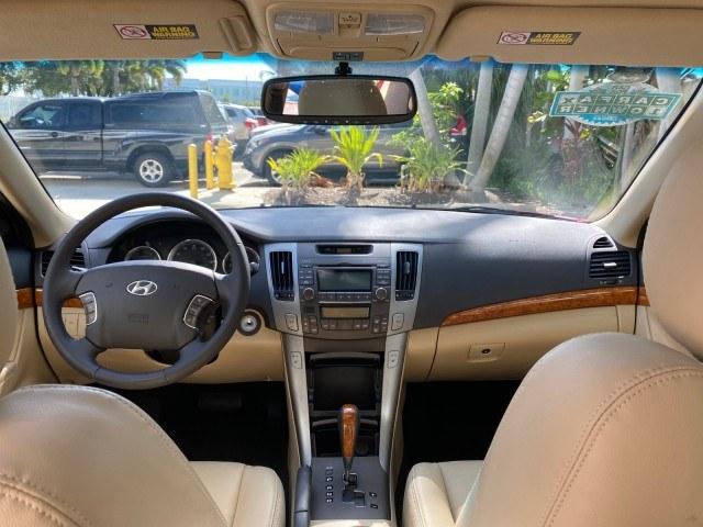 2010 Dark Cherry Red /Camel Hyundai Sonata Limited LOW MILES 27,381 1 OWNER (5NPEU4AF7AH) with an 3.3L DOHC V6 Engine engine, Automatic transmission, located at 4701 North Dixie Hwy, Pompano Beach, FL, 33064, (954) 422-2889, 26.240938, -80.123474 - OUR WEBPAGE FLORIDACARS1.COM HAS OVER 100 PHOTOS AND FREE CARFAX LINK 2010 Hyundai Sonata Limited V6 1 OWNER Sedan 4 DR 3.3L V6 F DOHC 24V Gasoline 29 MPG Front Wheel Drive Features ABS Brakes Air Conditioning Alloy Wheels AM/FM Stereo Automatic Transmission Auxiliary Audio Input CD Audio Cruise Con- Photo#89