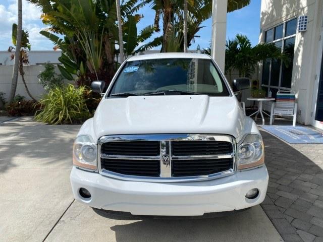 2004 Bright White /Med Slate Gray Dodge Durango Limited LOW MILES 55,294 (1D4HD58N24F) with an 4.7L V8 Magnum Engine engine, Automatic transmission, located at 4701 North Dixie Hwy, Pompano Beach, FL, 33064, (954) 422-2889, 26.240938, -80.123474 - OUR WEBPAGE FLORIDACARS1.COM HAS OVER 100 PHOTOS AND FREE CARFAX LINK 2004 Dodge Durango Limited 4 Door Wagon/Sport Utility 4.7L V8 F Gasoline 18 MPG Rear Wheel Drive Features ABS Brakes Air Conditioning Alloy Wheels AM/FM Stereo Automatic Transmission CD Audio Cruise Control Fold-Away Third Row Lea- Photo#2