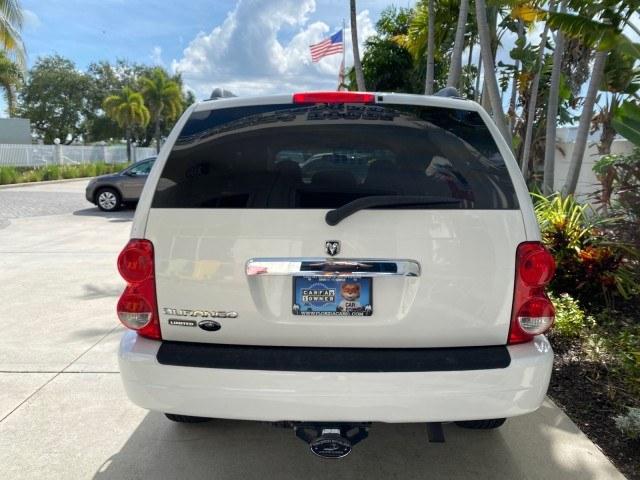 2004 Bright White /Med Slate Gray Dodge Durango Limited LOW MILES 55,294 (1D4HD58N24F) with an 4.7L V8 Magnum Engine engine, Automatic transmission, located at 4701 North Dixie Hwy, Pompano Beach, FL, 33064, (954) 422-2889, 26.240938, -80.123474 - OUR WEBPAGE FLORIDACARS1.COM HAS OVER 100 PHOTOS AND FREE CARFAX LINK 2004 Dodge Durango Limited 4 Door Wagon/Sport Utility 4.7L V8 F Gasoline 18 MPG Rear Wheel Drive Features ABS Brakes Air Conditioning Alloy Wheels AM/FM Stereo Automatic Transmission CD Audio Cruise Control Fold-Away Third Row Lea- Photo#35