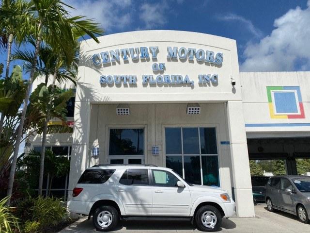 2006 Natural White /Light Charcoal Toyota Sequoia SR5 LOW MILES 84,953 4.7 v8 (5TDZT34A26S) with an 4.7L DOHC 32-Valve V8 i-Force VVT-i Engine engine, Automatic transmission, located at 4701 North Dixie Hwy, Pompano Beach, FL, 33064, (954) 422-2889, 26.240938, -80.123474 - OUR WEBPAGE FLORIDACARS1.COM HAS OVER 100 PHOTOS AND FREE CARFAX LINK 2006 Toyota Sequoia SR5 4 Door Wagon/Sport Utility 4.7L V8 F DOHC 32V Gasoline 18 MPG Rear Wheel Drive Features ABS Brakes Air Conditioning AM/FM Stereo Automatic Transmission Cassette Player CD Audio Cloth Seats Cruise Control Fo- Photo#0