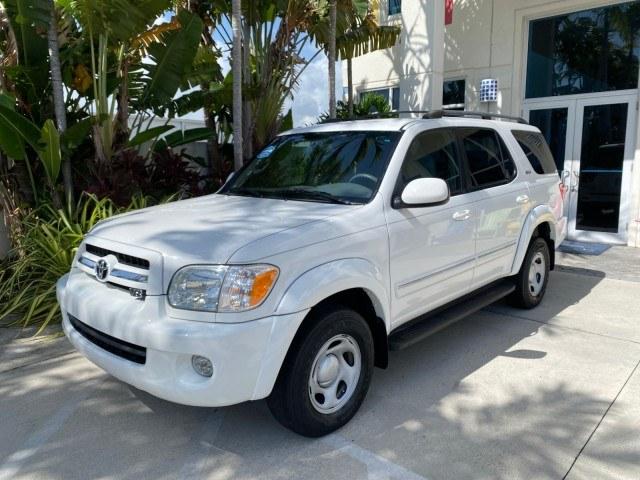2006 Natural White /Light Charcoal Toyota Sequoia SR5 LOW MILES 84,953 4.7 v8 (5TDZT34A26S) with an 4.7L DOHC 32-Valve V8 i-Force VVT-i Engine engine, Automatic transmission, located at 4701 North Dixie Hwy, Pompano Beach, FL, 33064, (954) 422-2889, 26.240938, -80.123474 - OUR WEBPAGE FLORIDACARS1.COM HAS OVER 100 PHOTOS AND FREE CARFAX LINK 2006 Toyota Sequoia SR5 4 Door Wagon/Sport Utility 4.7L V8 F DOHC 32V Gasoline 18 MPG Rear Wheel Drive Features ABS Brakes Air Conditioning AM/FM Stereo Automatic Transmission Cassette Player CD Audio Cloth Seats Cruise Control Fo- Photo#26