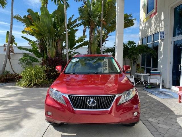 2011 Matador Red Mica /Parchment Lexus RX 350 LOW MILES 34,850 1 OWNER (2T2ZK1BA0BC) with an 3.5L DOHC SFI 24-Valve V6 Engine engine, Automatic transmission, located at 4701 North Dixie Hwy, Pompano Beach, FL, 33064, (954) 422-2889, 26.240938, -80.123474 - OUR WEBPAGE FLORIDACARS1.COM HAS OVER 100 PHOTOS AND FREE CARFAX LINK 2011 Lexus RX 350 1 OWNER 4 Door Wagon/Sport Utility 3.5L V6 F DOHC 24V Gasoline 25 MPG Front Wheel Drive Features ABS Brakes Air Conditioning Alloy Wheels AM/FM Stereo Automatic Transmission Auxiliary Audio Input Bluetooth Techno- Photo#2