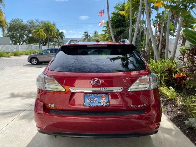 2011 Matador Red Mica /Parchment Lexus RX 350 LOW MILES 34,850 1 OWNER (2T2ZK1BA0BC) with an 3.5L DOHC SFI 24-Valve V6 Engine engine, Automatic transmission, located at 4701 North Dixie Hwy, Pompano Beach, FL, 33064, (954) 422-2889, 26.240938, -80.123474 - OUR WEBPAGE FLORIDACARS1.COM HAS OVER 100 PHOTOS AND FREE CARFAX LINK 2011 Lexus RX 350 1 OWNER 4 Door Wagon/Sport Utility 3.5L V6 F DOHC 24V Gasoline 25 MPG Front Wheel Drive Features ABS Brakes Air Conditioning Alloy Wheels AM/FM Stereo Automatic Transmission Auxiliary Audio Input Bluetooth Techno- Photo#6