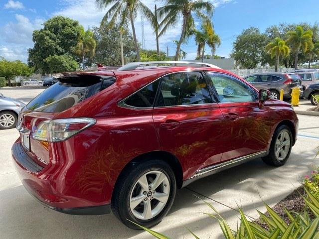 2011 Matador Red Mica /Parchment Lexus RX 350 LOW MILES 34,850 1 OWNER (2T2ZK1BA0BC) with an 3.5L DOHC SFI 24-Valve V6 Engine engine, Automatic transmission, located at 4701 North Dixie Hwy, Pompano Beach, FL, 33064, (954) 422-2889, 26.240938, -80.123474 - OUR WEBPAGE FLORIDACARS1.COM HAS OVER 100 PHOTOS AND FREE CARFAX LINK 2011 Lexus RX 350 1 OWNER 4 Door Wagon/Sport Utility 3.5L V6 F DOHC 24V Gasoline 25 MPG Front Wheel Drive Features ABS Brakes Air Conditioning Alloy Wheels AM/FM Stereo Automatic Transmission Auxiliary Audio Input Bluetooth Techno- Photo#7