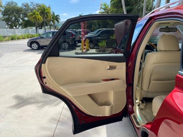 2011 Matador Red Mica /Parchment Lexus RX 350 LOW MILES 34,850 1 OWNER (2T2ZK1BA0BC) with an 3.5L DOHC SFI 24-Valve V6 Engine engine, Automatic transmission, located at 4701 North Dixie Hwy, Pompano Beach, FL, 33064, (954) 422-2889, 26.240938, -80.123474 - OUR WEBPAGE FLORIDACARS1.COM HAS OVER 100 PHOTOS AND FREE CARFAX LINK 2011 Lexus RX 350 1 OWNER 4 Door Wagon/Sport Utility 3.5L V6 F DOHC 24V Gasoline 25 MPG Front Wheel Drive Features ABS Brakes Air Conditioning Alloy Wheels AM/FM Stereo Automatic Transmission Auxiliary Audio Input Bluetooth Techno- Photo#13