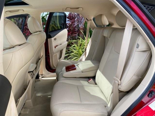 2011 Matador Red Mica /Parchment Lexus RX 350 LOW MILES 34,850 1 OWNER (2T2ZK1BA0BC) with an 3.5L DOHC SFI 24-Valve V6 Engine engine, Automatic transmission, located at 4701 North Dixie Hwy, Pompano Beach, FL, 33064, (954) 422-2889, 26.240938, -80.123474 - OUR WEBPAGE FLORIDACARS1.COM HAS OVER 100 PHOTOS AND FREE CARFAX LINK 2011 Lexus RX 350 1 OWNER 4 Door Wagon/Sport Utility 3.5L V6 F DOHC 24V Gasoline 25 MPG Front Wheel Drive Features ABS Brakes Air Conditioning Alloy Wheels AM/FM Stereo Automatic Transmission Auxiliary Audio Input Bluetooth Techno- Photo#14