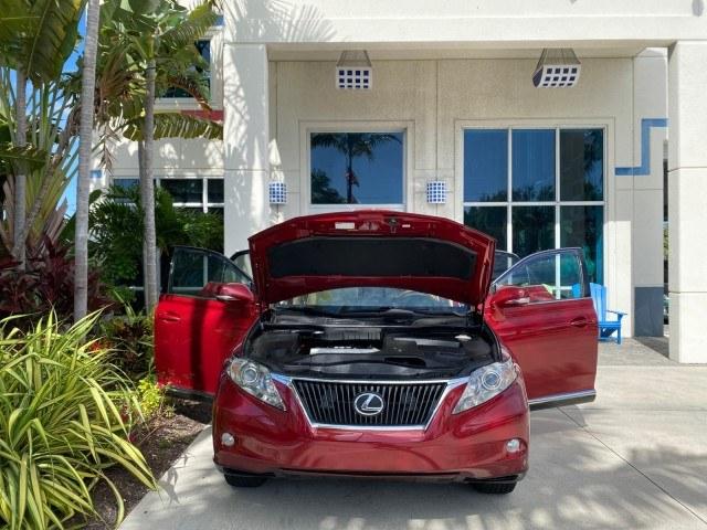 2011 Matador Red Mica /Parchment Lexus RX 350 LOW MILES 34,850 1 OWNER (2T2ZK1BA0BC) with an 3.5L DOHC SFI 24-Valve V6 Engine engine, Automatic transmission, located at 4701 North Dixie Hwy, Pompano Beach, FL, 33064, (954) 422-2889, 26.240938, -80.123474 - OUR WEBPAGE FLORIDACARS1.COM HAS OVER 100 PHOTOS AND FREE CARFAX LINK 2011 Lexus RX 350 1 OWNER 4 Door Wagon/Sport Utility 3.5L V6 F DOHC 24V Gasoline 25 MPG Front Wheel Drive Features ABS Brakes Air Conditioning Alloy Wheels AM/FM Stereo Automatic Transmission Auxiliary Audio Input Bluetooth Techno- Photo#16