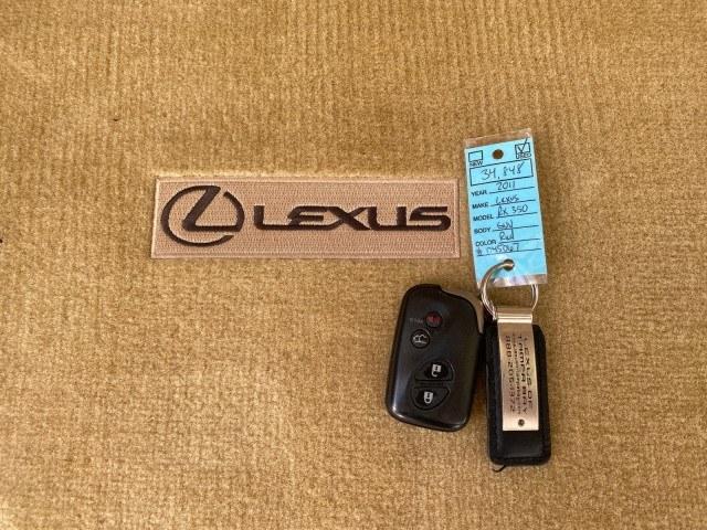 2011 Matador Red Mica /Parchment Lexus RX 350 LOW MILES 34,850 1 OWNER (2T2ZK1BA0BC) with an 3.5L DOHC SFI 24-Valve V6 Engine engine, Automatic transmission, located at 4701 North Dixie Hwy, Pompano Beach, FL, 33064, (954) 422-2889, 26.240938, -80.123474 - OUR WEBPAGE FLORIDACARS1.COM HAS OVER 100 PHOTOS AND FREE CARFAX LINK 2011 Lexus RX 350 1 OWNER 4 Door Wagon/Sport Utility 3.5L V6 F DOHC 24V Gasoline 25 MPG Front Wheel Drive Features ABS Brakes Air Conditioning Alloy Wheels AM/FM Stereo Automatic Transmission Auxiliary Audio Input Bluetooth Techno- Photo#23