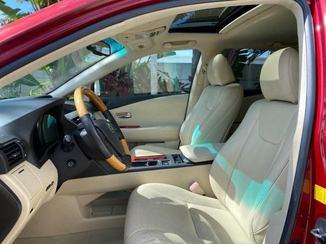 2011 Matador Red Mica /Parchment Lexus RX 350 LOW MILES 34,850 1 OWNER (2T2ZK1BA0BC) with an 3.5L DOHC SFI 24-Valve V6 Engine engine, Automatic transmission, located at 4701 North Dixie Hwy, Pompano Beach, FL, 33064, (954) 422-2889, 26.240938, -80.123474 - OUR WEBPAGE FLORIDACARS1.COM HAS OVER 100 PHOTOS AND FREE CARFAX LINK 2011 Lexus RX 350 1 OWNER 4 Door Wagon/Sport Utility 3.5L V6 F DOHC 24V Gasoline 25 MPG Front Wheel Drive Features ABS Brakes Air Conditioning Alloy Wheels AM/FM Stereo Automatic Transmission Auxiliary Audio Input Bluetooth Techno- Photo#44