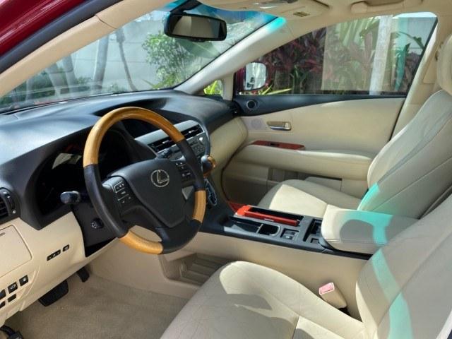 2011 Matador Red Mica /Parchment Lexus RX 350 LOW MILES 34,850 1 OWNER (2T2ZK1BA0BC) with an 3.5L DOHC SFI 24-Valve V6 Engine engine, Automatic transmission, located at 4701 North Dixie Hwy, Pompano Beach, FL, 33064, (954) 422-2889, 26.240938, -80.123474 - OUR WEBPAGE FLORIDACARS1.COM HAS OVER 100 PHOTOS AND FREE CARFAX LINK 2011 Lexus RX 350 1 OWNER 4 Door Wagon/Sport Utility 3.5L V6 F DOHC 24V Gasoline 25 MPG Front Wheel Drive Features ABS Brakes Air Conditioning Alloy Wheels AM/FM Stereo Automatic Transmission Auxiliary Audio Input Bluetooth Techno- Photo#46