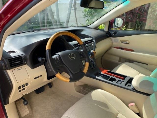 2011 Matador Red Mica /Parchment Lexus RX 350 LOW MILES 34,850 1 OWNER (2T2ZK1BA0BC) with an 3.5L DOHC SFI 24-Valve V6 Engine engine, Automatic transmission, located at 4701 North Dixie Hwy, Pompano Beach, FL, 33064, (954) 422-2889, 26.240938, -80.123474 - OUR WEBPAGE FLORIDACARS1.COM HAS OVER 100 PHOTOS AND FREE CARFAX LINK 2011 Lexus RX 350 1 OWNER 4 Door Wagon/Sport Utility 3.5L V6 F DOHC 24V Gasoline 25 MPG Front Wheel Drive Features ABS Brakes Air Conditioning Alloy Wheels AM/FM Stereo Automatic Transmission Auxiliary Audio Input Bluetooth Techno- Photo#48