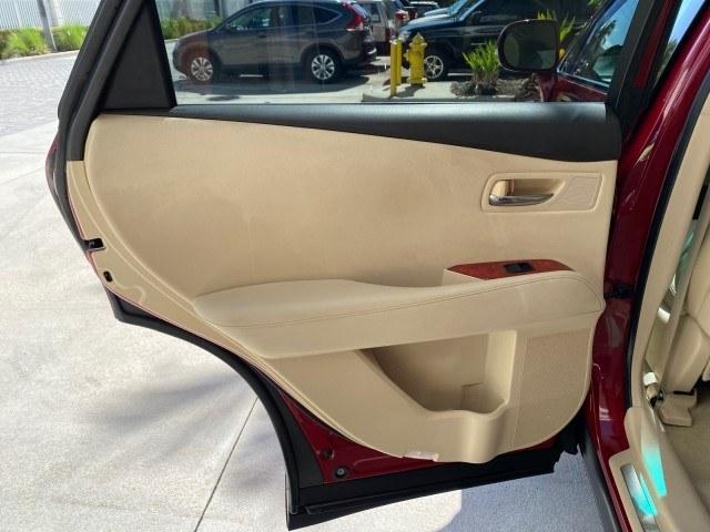 2011 Matador Red Mica /Parchment Lexus RX 350 LOW MILES 34,850 1 OWNER (2T2ZK1BA0BC) with an 3.5L DOHC SFI 24-Valve V6 Engine engine, Automatic transmission, located at 4701 North Dixie Hwy, Pompano Beach, FL, 33064, (954) 422-2889, 26.240938, -80.123474 - OUR WEBPAGE FLORIDACARS1.COM HAS OVER 100 PHOTOS AND FREE CARFAX LINK 2011 Lexus RX 350 1 OWNER 4 Door Wagon/Sport Utility 3.5L V6 F DOHC 24V Gasoline 25 MPG Front Wheel Drive Features ABS Brakes Air Conditioning Alloy Wheels AM/FM Stereo Automatic Transmission Auxiliary Audio Input Bluetooth Techno- Photo#79