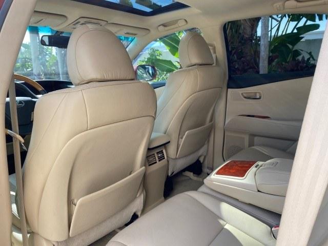 2011 Matador Red Mica /Parchment Lexus RX 350 LOW MILES 34,850 1 OWNER (2T2ZK1BA0BC) with an 3.5L DOHC SFI 24-Valve V6 Engine engine, Automatic transmission, located at 4701 North Dixie Hwy, Pompano Beach, FL, 33064, (954) 422-2889, 26.240938, -80.123474 - OUR WEBPAGE FLORIDACARS1.COM HAS OVER 100 PHOTOS AND FREE CARFAX LINK 2011 Lexus RX 350 1 OWNER 4 Door Wagon/Sport Utility 3.5L V6 F DOHC 24V Gasoline 25 MPG Front Wheel Drive Features ABS Brakes Air Conditioning Alloy Wheels AM/FM Stereo Automatic Transmission Auxiliary Audio Input Bluetooth Techno- Photo#85