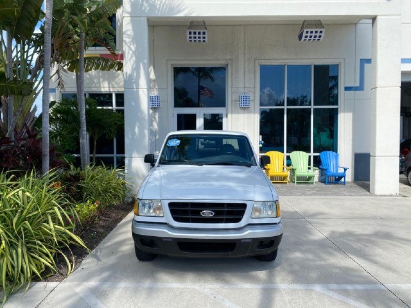 2002 Oxford White /Dark Graphite Ford Ranger XL AUTO AC LOW MILES 40,403 (1FTYR10D42T) with an 2.3L DOHC SEFI 16-Valve 4-Cyl Engine engine, Automatic transmission, located at 4701 North Dixie Hwy, Pompano Beach, FL, 33064, (954) 422-2889, 26.240938, -80.123474 - OUR WEBPAGE FLORIDACARS1.COM HAS OVER 100 PHOTOS AND FREE CARFAX LINK 2002 Ford Ranger XL Pickup 2.3L I4 F Gasoline 28 MPG Rear Wheel Drive Features ABS Brakes Air Conditioning AM/FM Stereo Automatic Transmission Vinyl Seats Power Locks Power Mirrors Power Windows 2002 Ford Ranger XL is a fantastic- Photo#26