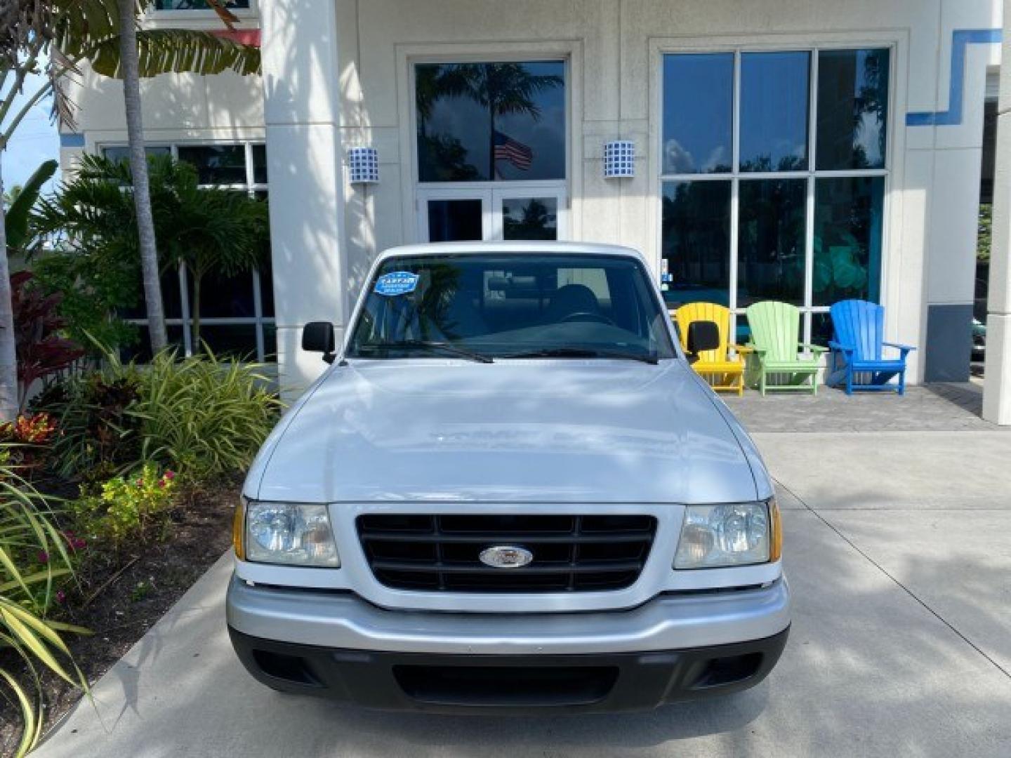 2002 Oxford White /Dark Graphite Ford Ranger XL AUTO AC LOW MILES 40,403 (1FTYR10D42T) with an 2.3L DOHC SEFI 16-Valve 4-Cyl Engine engine, Automatic transmission, located at 4701 North Dixie Hwy, Pompano Beach, FL, 33064, (954) 422-2889, 26.240938, -80.123474 - OUR WEBPAGE FLORIDACARS1.COM HAS OVER 100 PHOTOS AND FREE CARFAX LINK 2002 Ford Ranger XL Pickup 2.3L I4 F Gasoline 28 MPG Rear Wheel Drive Features ABS Brakes Air Conditioning AM/FM Stereo Automatic Transmission Vinyl Seats Power Locks Power Mirrors Power Windows 2002 Ford Ranger XL is a fantastic- Photo#27
