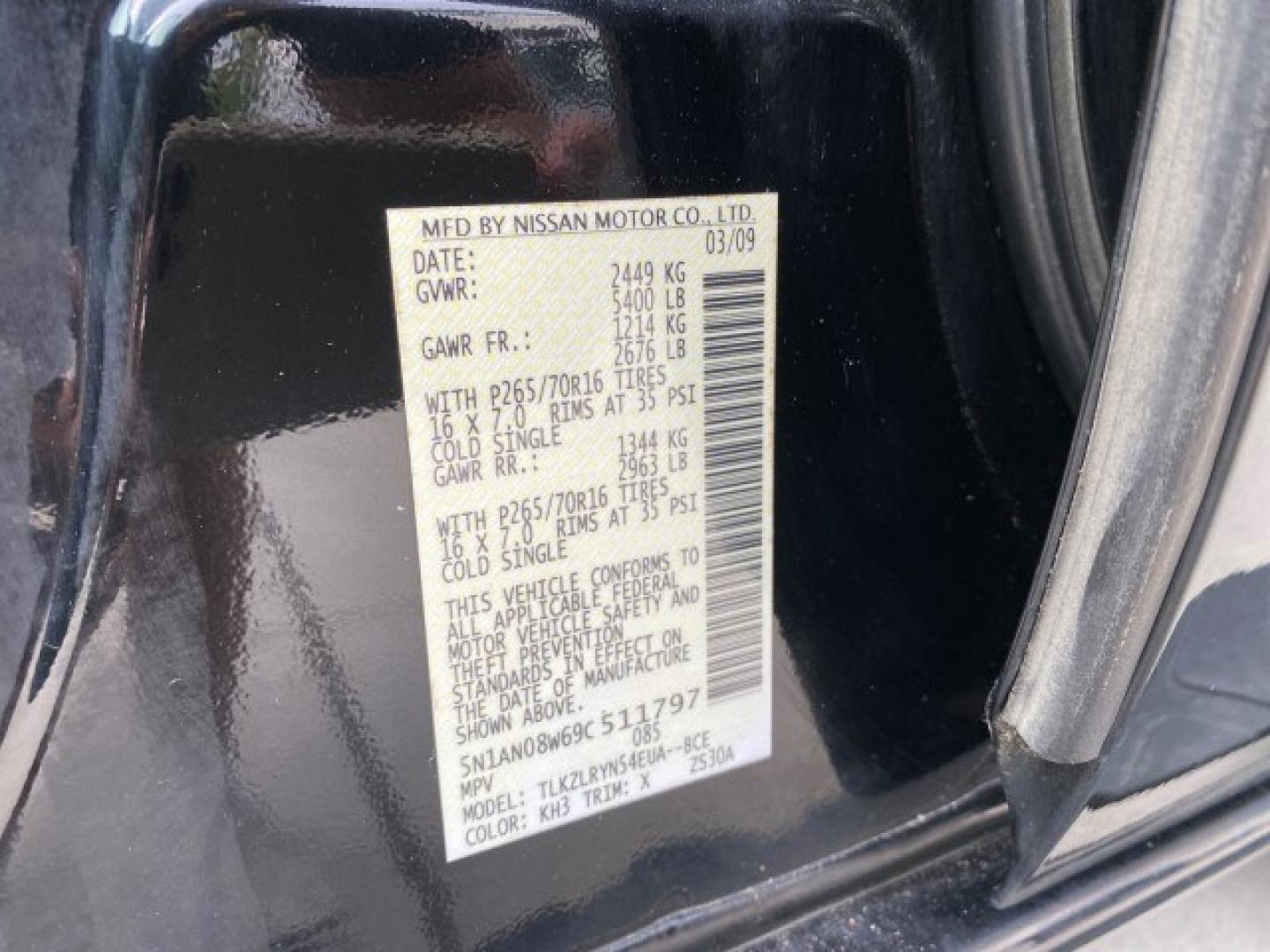 2009 Super Black /Steel Nissan Xterra 6 SPDLOW MILES 50,980 1 OWNER 4WD (5N1AN08W69C) with an 4.0L V6 Cylinder Engine engine, Manual transmission, located at 4701 North Dixie Hwy, Pompano Beach, FL, 33064, (954) 422-2889, 26.240938, -80.123474 - OUR WEBPAGE FLORIDACARS1.COM HAS OVER 100 PHOTOS AND FREE CARFAX LINK 2009 Nissan Xterra S 1 OWNER MANUAL TRANSMISSION 4 Door Wagon/Sport Utility 4.0L V6 F DOHC 24V Gasoline 20 MPG Rear Wheel Drive w/ 4X4 Features 4WD/AWD ABS Brakes Air Conditioning Alloy Wheels AM/FM Stereo Automatic Transmission A- Photo#71