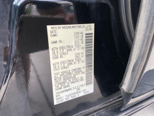 2009 Super Black /Steel Nissan Xterra S LOW MILES 50,980 1 OWNER 4WD (5N1AN08W69C) with an 4.0L V6 Cylinder Engine engine, Automatic transmission, located at 4701 North Dixie Hwy, Pompano Beach, FL, 33064, (954) 422-2889, 26.240938, -80.123474 - OUR WEBPAGE FLORIDACARS1.COM HAS OVER 100 PHOTOS AND FREE CARFAX LINK 2009 Nissan Xterra S 1 OWNER MANUAL TRANSMISSION 4 Door Wagon/Sport Utility 4.0L V6 F DOHC 24V Gasoline 20 MPG Rear Wheel Drive w/ 4X4 Features 4WD/AWD ABS Brakes Air Conditioning Alloy Wheels AM/FM Stereo Automatic Transmission A- Photo#71