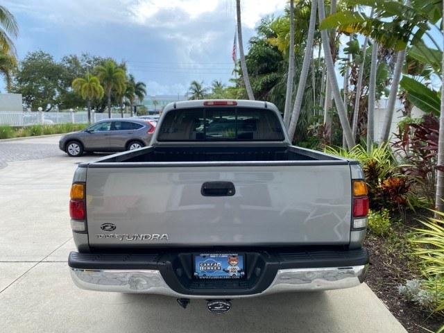 2002 Desert Sand Metallic /Gray Toyota Tundra SR5 LOW MILES 94,632 1 OWNER (5TBRN34102S) with an 3.4L DOHC EFI 24-Valve V6 Engine engine, Automatic transmission, located at 4701 North Dixie Hwy, Pompano Beach, FL, 33064, (954) 422-2889, 26.240938, -80.123474 - OUR WEBPAGE FLORIDACARS1.COM HAS OVER 100 PHOTOS AND FREE CARFAX LINK 2002 Toyota Tundra SR5 1 OWNER 4 Door Extended Cab Pickup 3.4L V6 F DOHC 24V Gasoline 16 MPG Rear Wheel Drive Features Air Conditioning AM/FM Stereo Automatic Transmission Bed Liner Cassette Player CD Audio Cloth Seats Cruise Cont- Photo#6