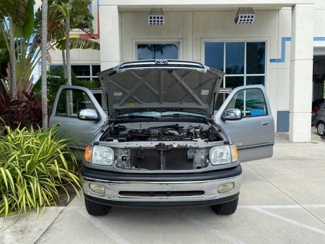 2002 Desert Sand Metallic /Gray Toyota Tundra SR5 LOW MILES 94,632 1 OWNER (5TBRN34102S) with an 3.4L DOHC EFI 24-Valve V6 Engine engine, Automatic transmission, located at 4701 North Dixie Hwy, Pompano Beach, FL, 33064, (954) 422-2889, 26.240938, -80.123474 - OUR WEBPAGE FLORIDACARS1.COM HAS OVER 100 PHOTOS AND FREE CARFAX LINK 2002 Toyota Tundra SR5 1 OWNER 4 Door Extended Cab Pickup 3.4L V6 F DOHC 24V Gasoline 16 MPG Rear Wheel Drive Features Air Conditioning AM/FM Stereo Automatic Transmission Bed Liner Cassette Player CD Audio Cloth Seats Cruise Cont- Photo#15